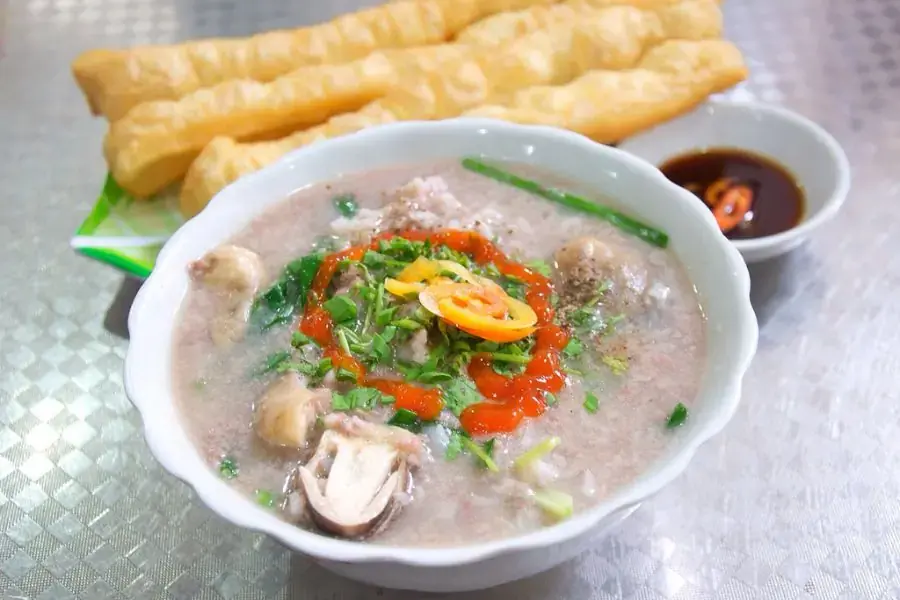 Cháo trai là món ăn bổ dưỡng giúp bạn nạp lại năng lượng nhanh chóng