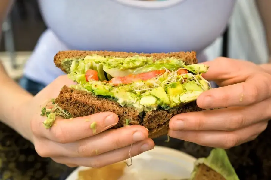 Món sandwich bơ cá hồi béo ngậy và giàu dinh dưỡng