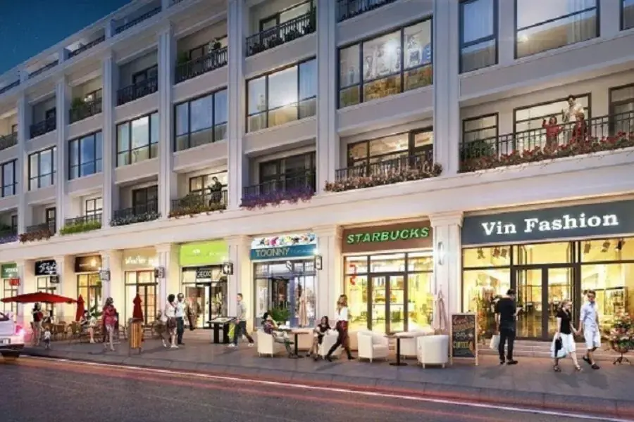 Căn hộ Shophouse được thiết kế theo mô hình vừa cư trú vừa kinh doanh