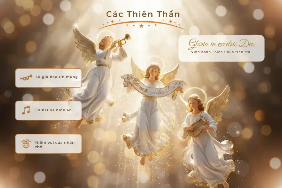 Thiên thần trong hang đá.