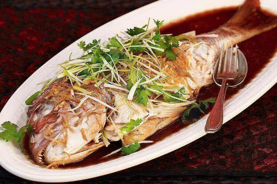 Cá diêu hồng hấp tương (xì dầu) - Món ăn quen thuộc của mọi bữa tiệc