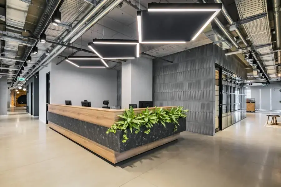 Thiết kế văn phòng 30m2 theo phong cách mộc mạc