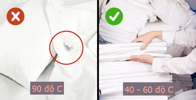 Nước có nhiệt độ từ 40 – 60 độ C là tốt nhất cho giặt rửa (Ảnh: eva.vn)