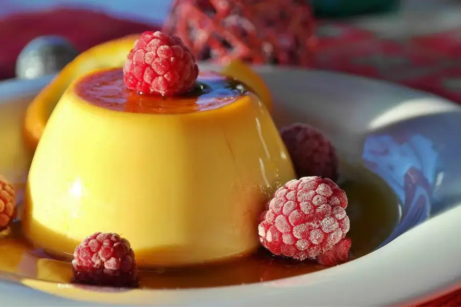 Bánh pudding được yêu thích với hương vị ngọt mềm
