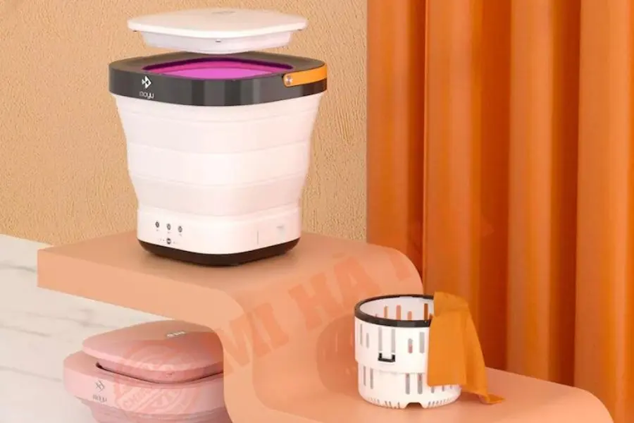 Chọn chế độ giặt phù hợp - Cách dùng máy giặt mini hiệu quả.
