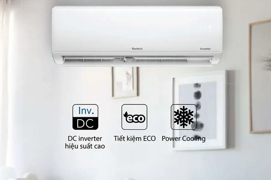 Sử dụng thông minh máy lạnh Reetech với chế độ tiết kiệm điện năng