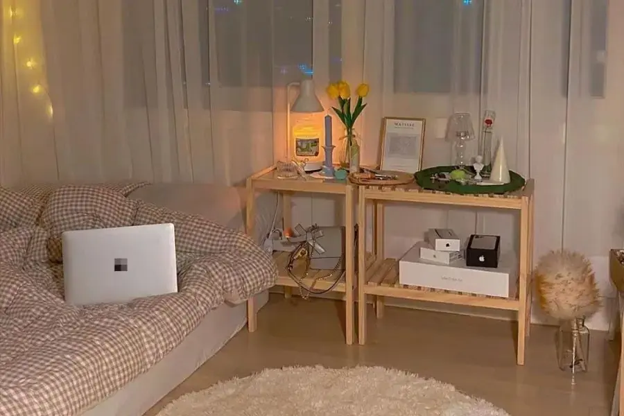 Mẫu trang trí phòng trọ phong cách Hàn Quốc tinh tế, hiện đại