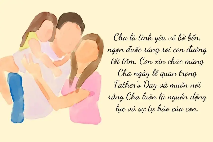 Lời chúc ngày của cha ý nghĩa cảm ơn công sinh thành và nuôi dưỡng