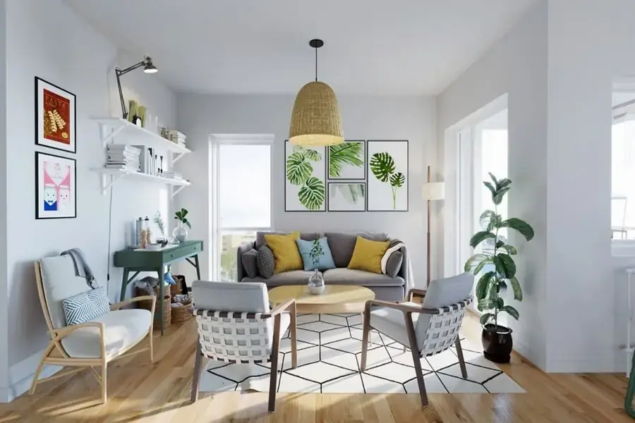 Các món đồ đơn giản trang trí nhà cấp 4