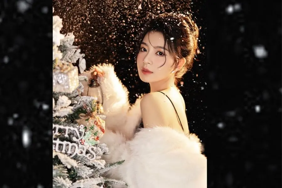 Biểu cảm rất quan trọng trong mỗi bức ảnh Noel quyến rũ.