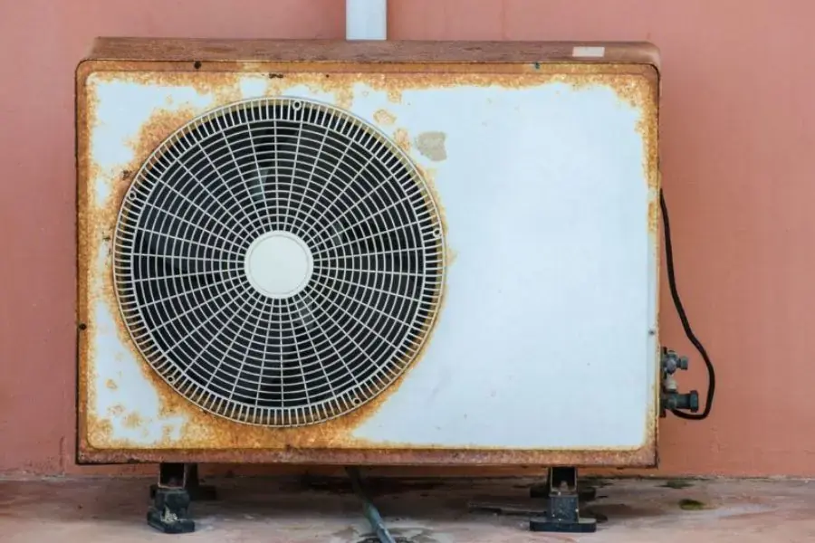 Quạt cục nóng điều hòa Casper vị hỏng khiến thiết bị không thể làm lạnh