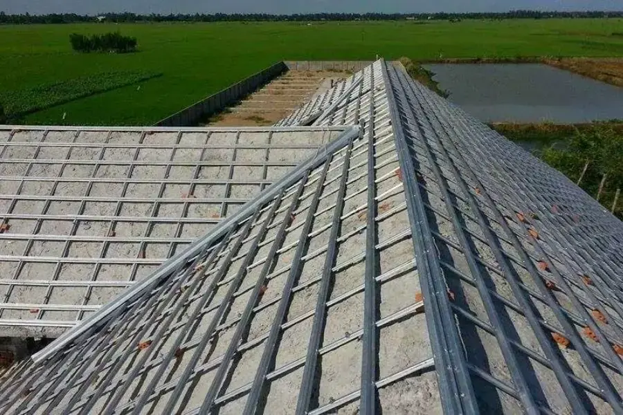 Cần tính toán kỹ lưỡng khối lượng thép dùng để xây dựng mái bê tông cốt thép