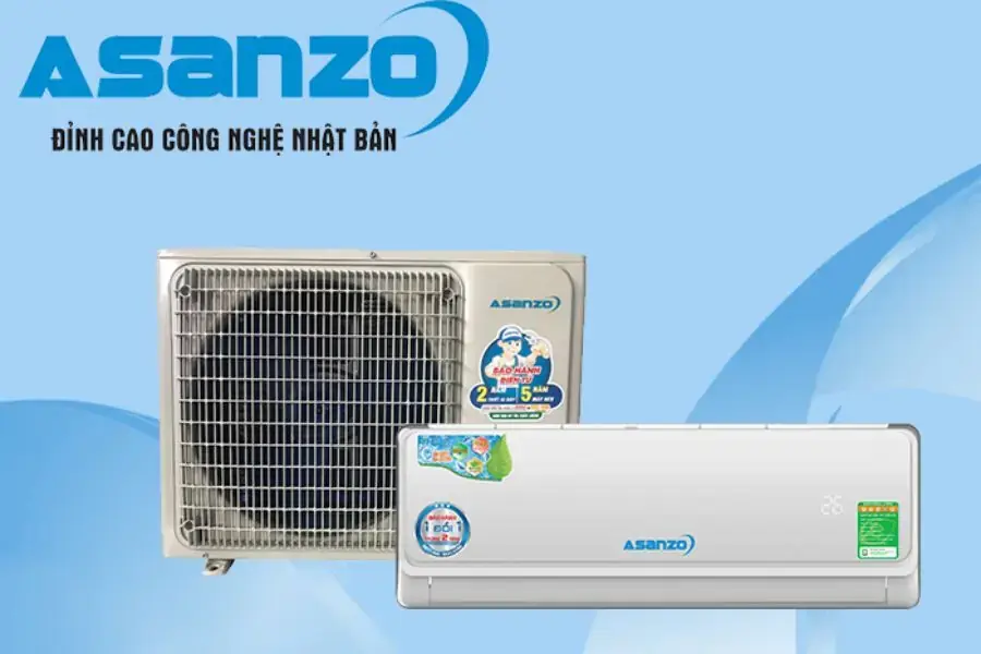 Asanzo là dòng điều hòa sản xuất từ Việt Nam