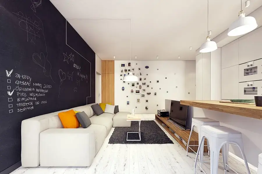Lên ý tưởng thiết kế tường nhà 