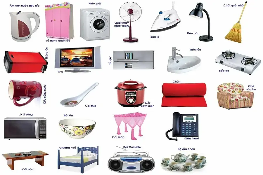 Chỉ nên sắm những đồ dùng cần thiết để trong bị chiếm không gian ( Nguồn: Haciendadellagoajijic.com)