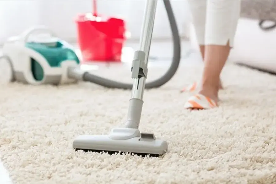 Vệ sinh thảm lông thường xuyên