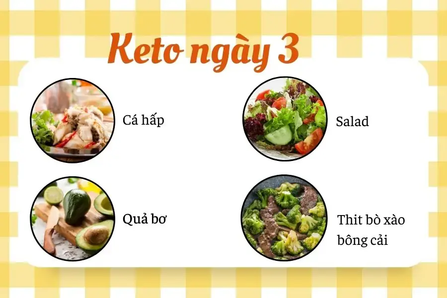 Thực đơn Keto thuần Việt ngày 3 với những món ăn hấp dẫn, ít calo