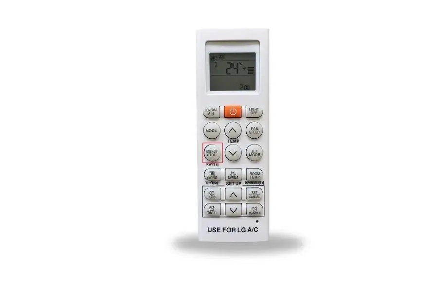 LG gọi là nút "ENERGY SAVING.