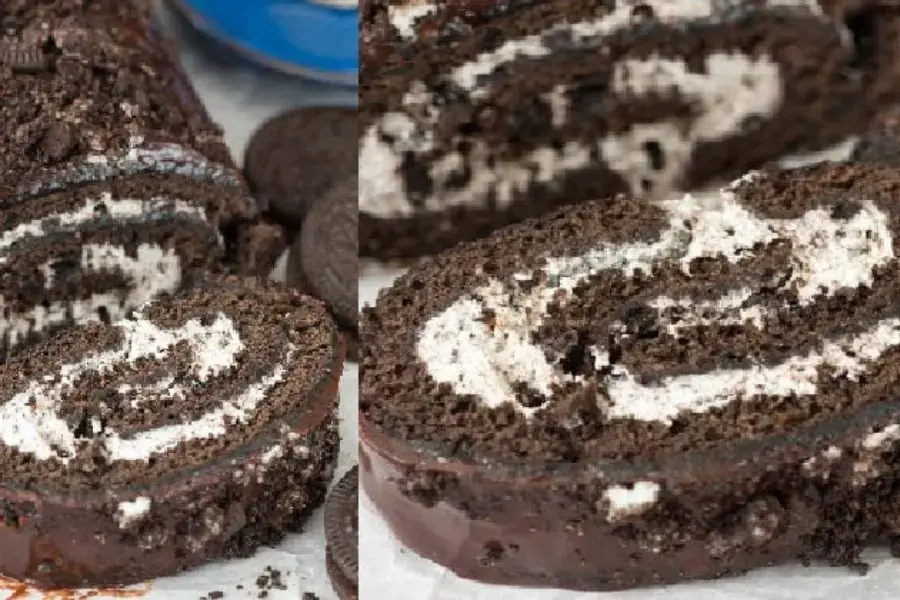 Chế biến món ăn vặt dễ làm - bánh Oreo cuộn kem lạ miệng tại nhà