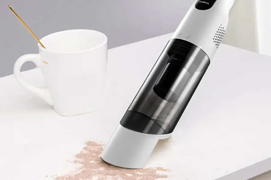 Máy hút bụi cầm tay mini.
