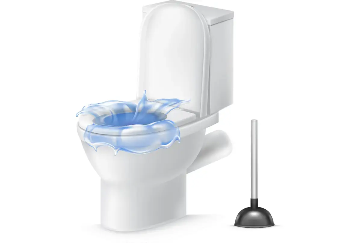 Nên dọn sạch phần bồn chứa nước xả