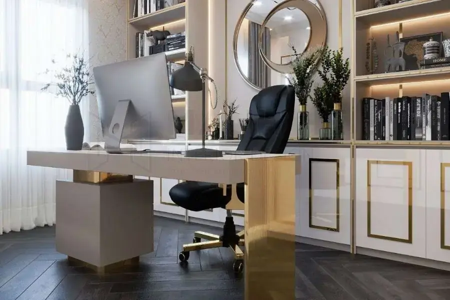 Trang trí bàn làm việc với đồ phong thủy giúp thu hút vượng khí cho gia chủ