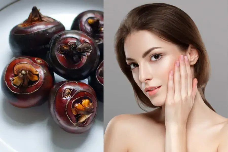Lượng vitamin C trong củ năng rất tốt cho làn da.