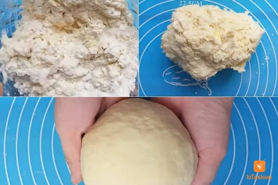 Làm vỏ bánh gối tròn xoe