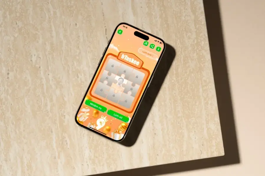 Nhiều hoạt động hiển thị trực quan trên app phù hợp với mọi đối tượng.