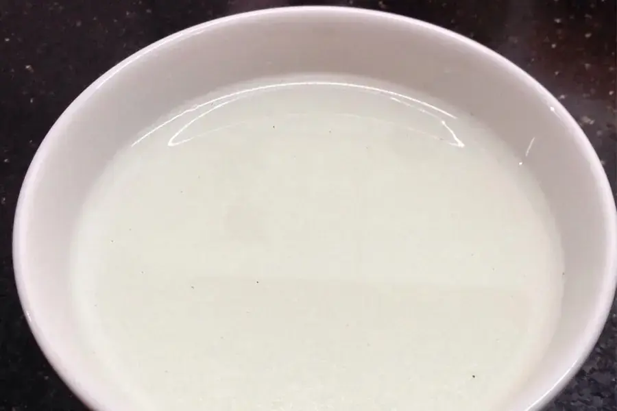 Hòa tan bột sắn dây