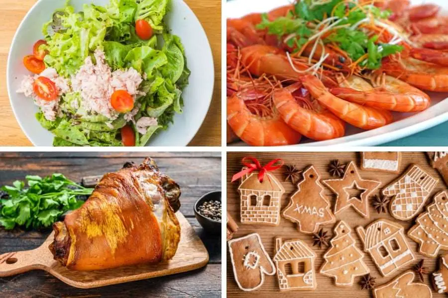 Gợi ý thực đơn số 4 cho bữa tiệc đêm Giáng Sinh an lành.