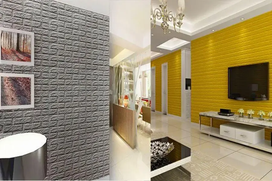 Những lưu ý khi dán tường xốp