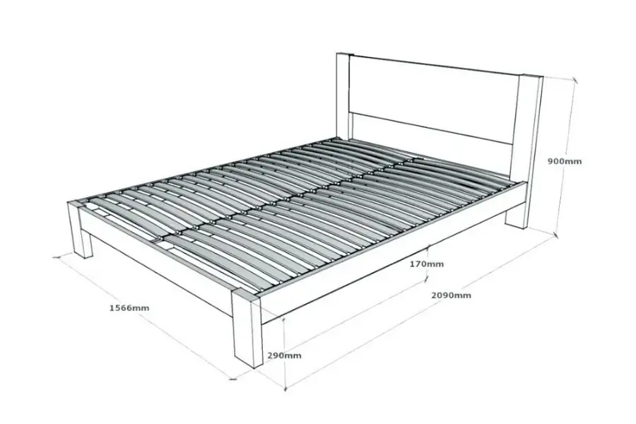 Đo kích thước giường ngủ để chọn nệm phù hợp - 1