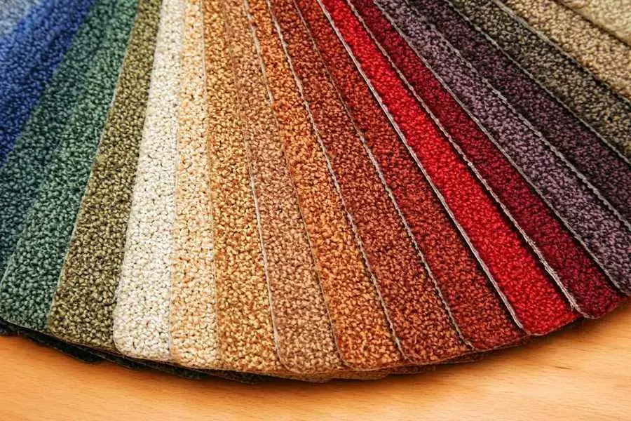 Trang trí thảm sợi nylon đẹp mắt