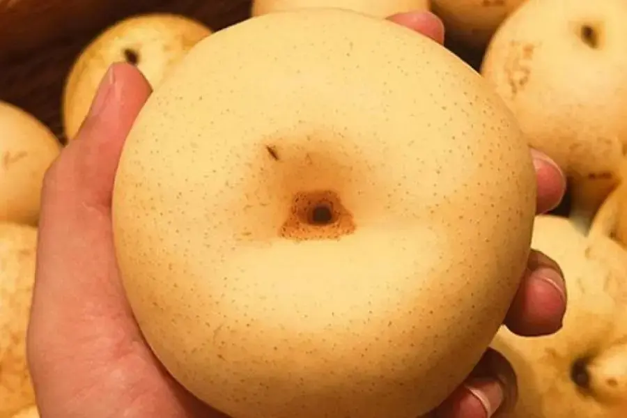 Hãy chọn những quả lê có kích thước rốn nhỏ