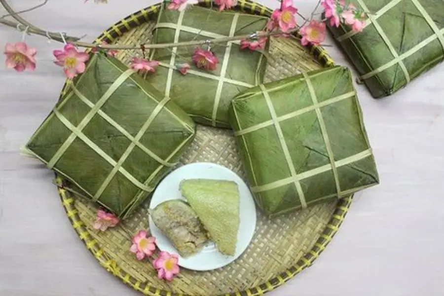 Đặc điểm của bánh chưng.
