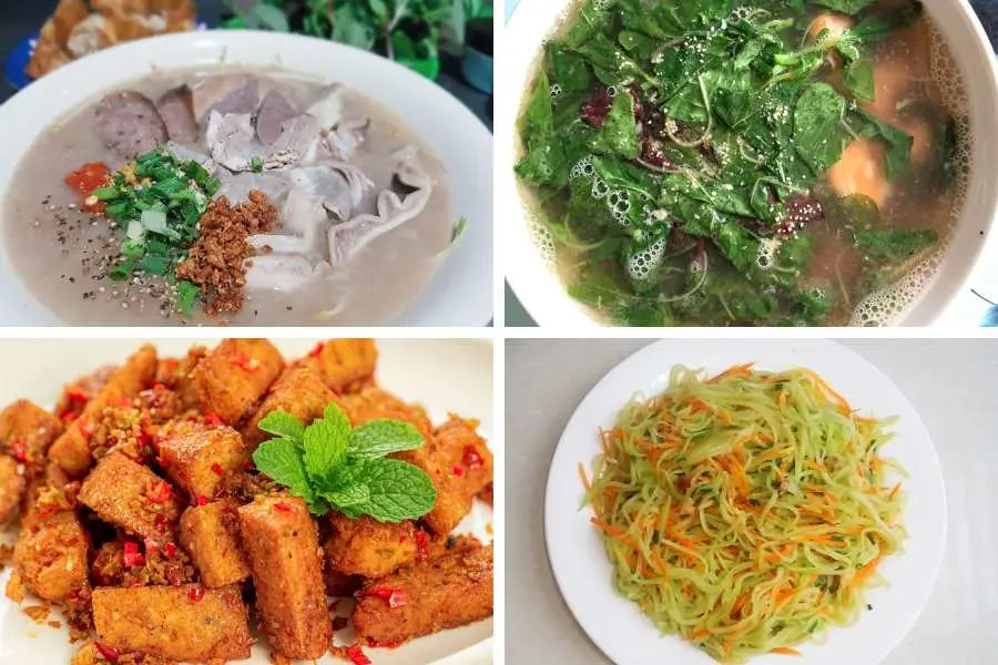 Gợi ý thực đơn tiết kiệm và dinh dưỡng ngày 7.