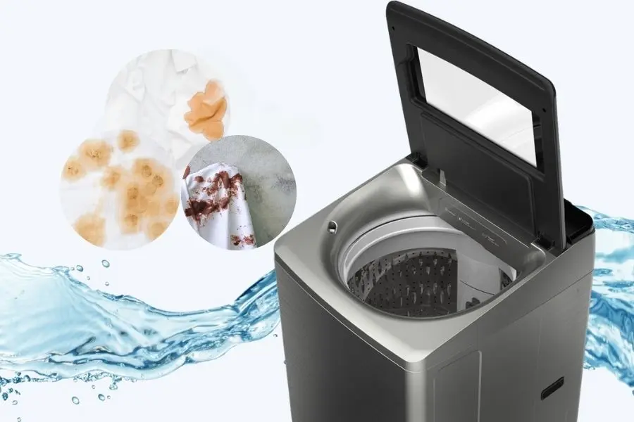 Tính năng thẩm thấu sâu 4 bước làm sạch cả những vết bẩn cứng đầu nhất.