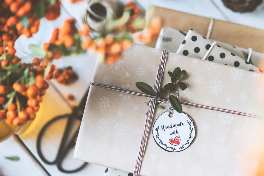 Mẫu hộp quà Noel dễ thương, tinh tế và nhẹ nhàng