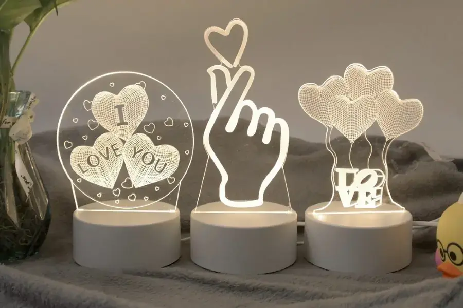 Đèn LED 3D đang được nhiều người ưa chuộng (Nguồn: Shopee)