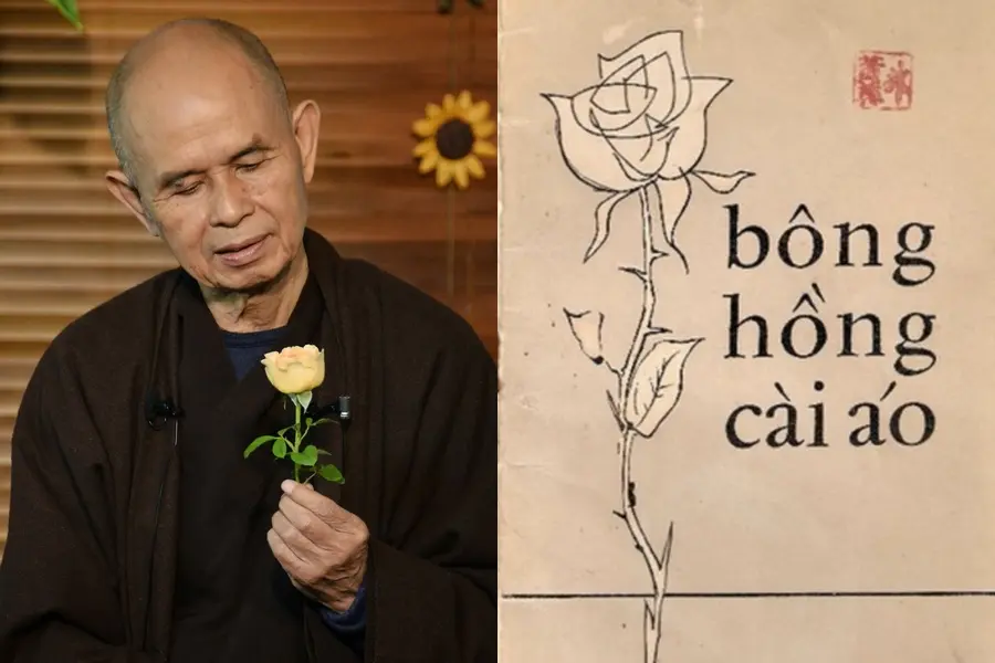 Nghi thức cài hoa hồng Vu Lan do Thiền sư Thích Nhất Hạnh khởi xướng.