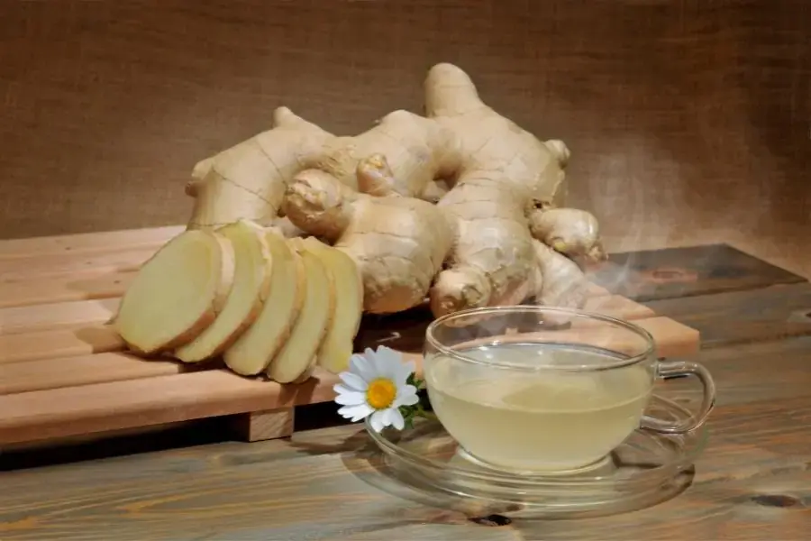 Nước ép gừng làm dịu cơn đau dạ dày