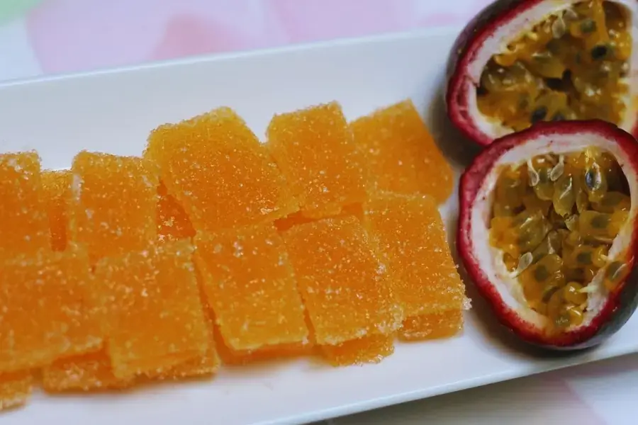 Mứt đu đủ chanh dây chua chua, ngọt ngọt