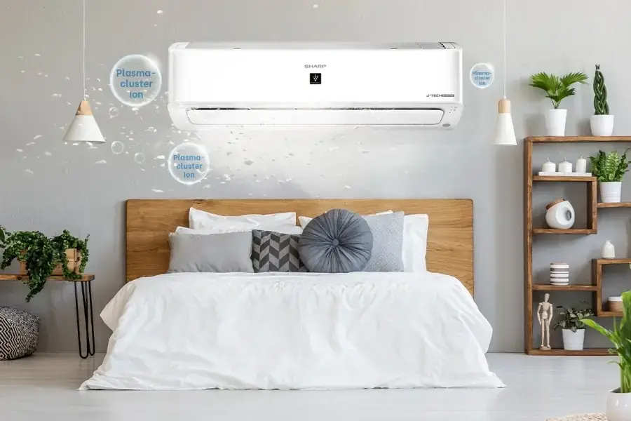 Máy lạnh Sharp được tích hợp nhiều công nghệ giúp bảo vệ sức khỏe người dùng