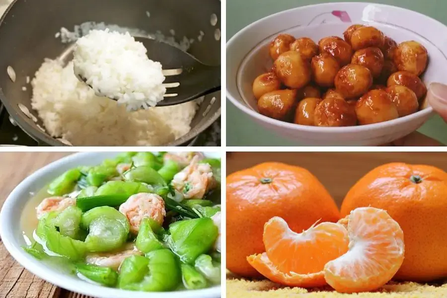 Thực đơn cơm nát cho bé 8 tháng tuổi ngày 3 thơm ngon, dinh dưỡng đầy đủ