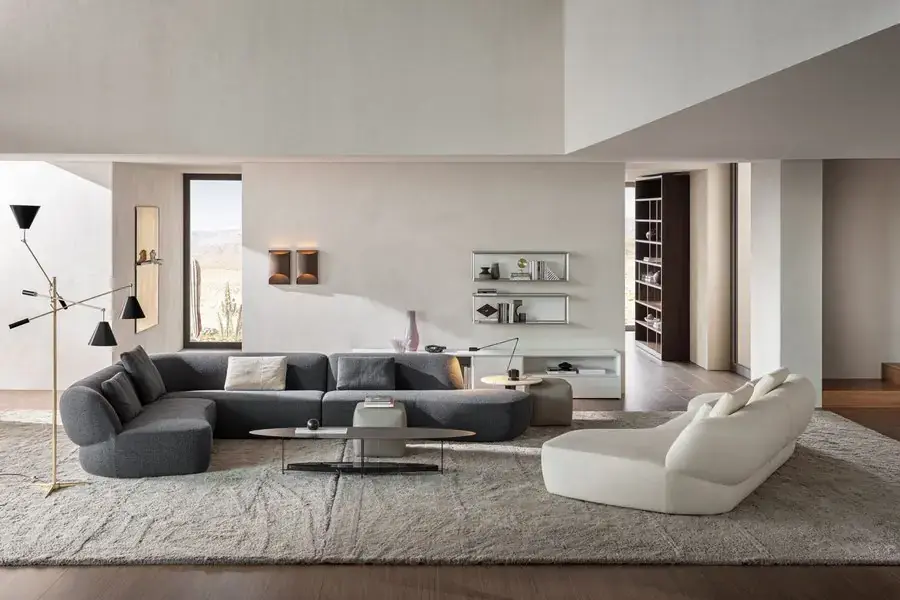 Nội thất phòng khách theo phong cách Minimalist