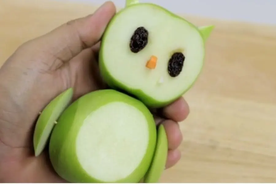 Chú cú mèo sau khi hoàn thiện cực kỳ đáng yêu.