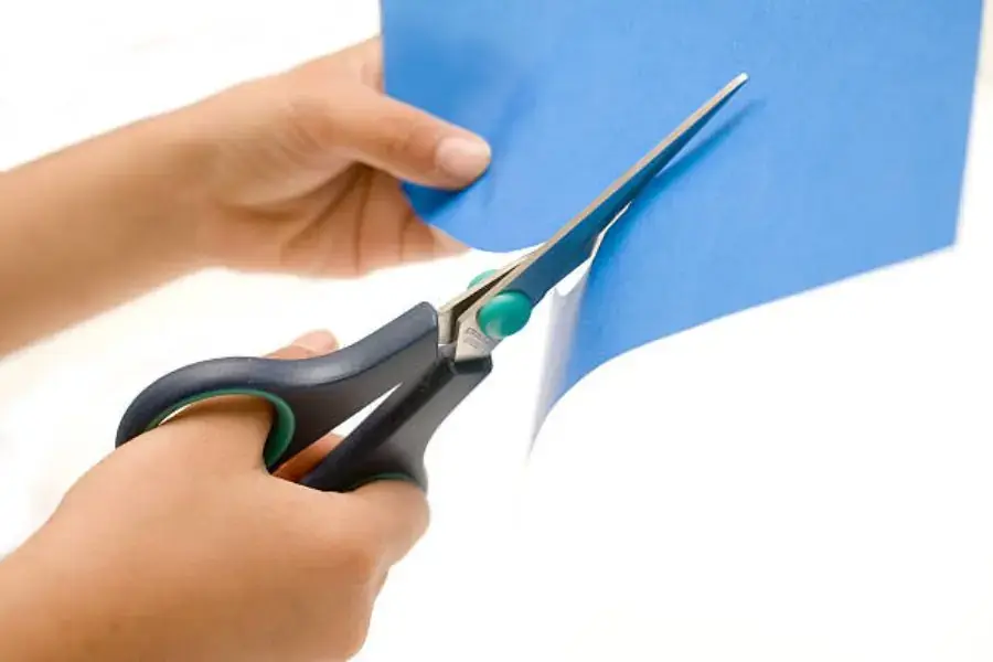 Cắt theo các nếp gấp để tạo thành hình