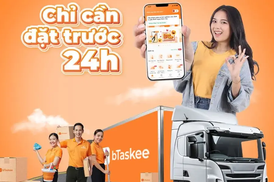 Dịch vụ chuyển nhà bTaskee đảm bảo vận chuyển suôn sẻ, đúng phong thủy.