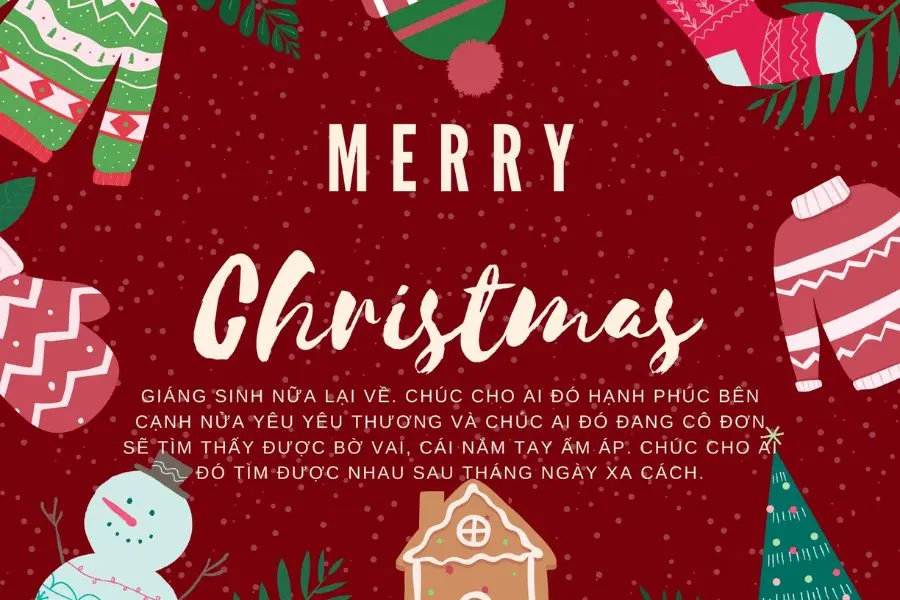 Lưu ngay những ý tưởng, lời chúc Giáng Sinh hay và ý nghĩa nhất.
